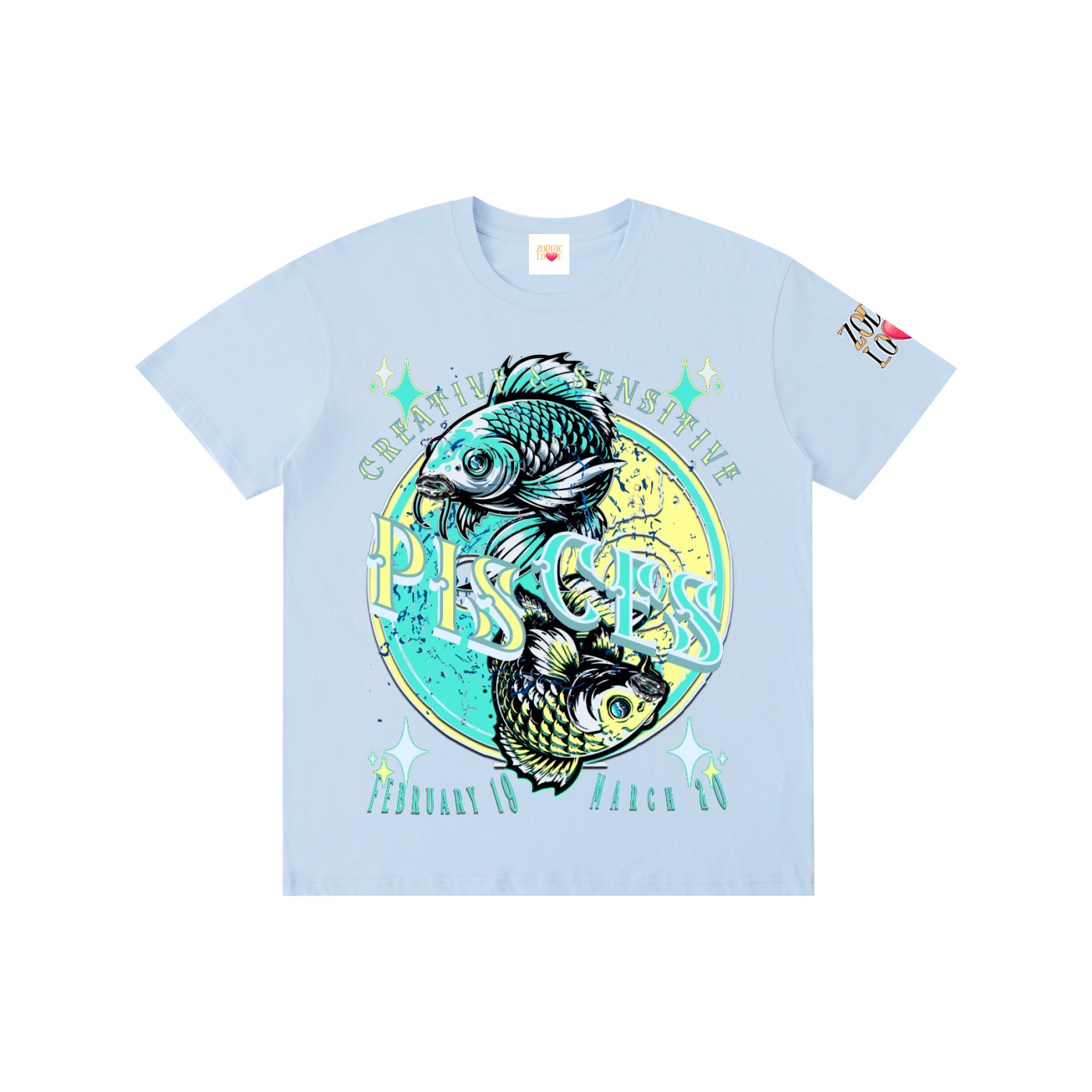 PISCES BLOCK Unisex T-Shirt