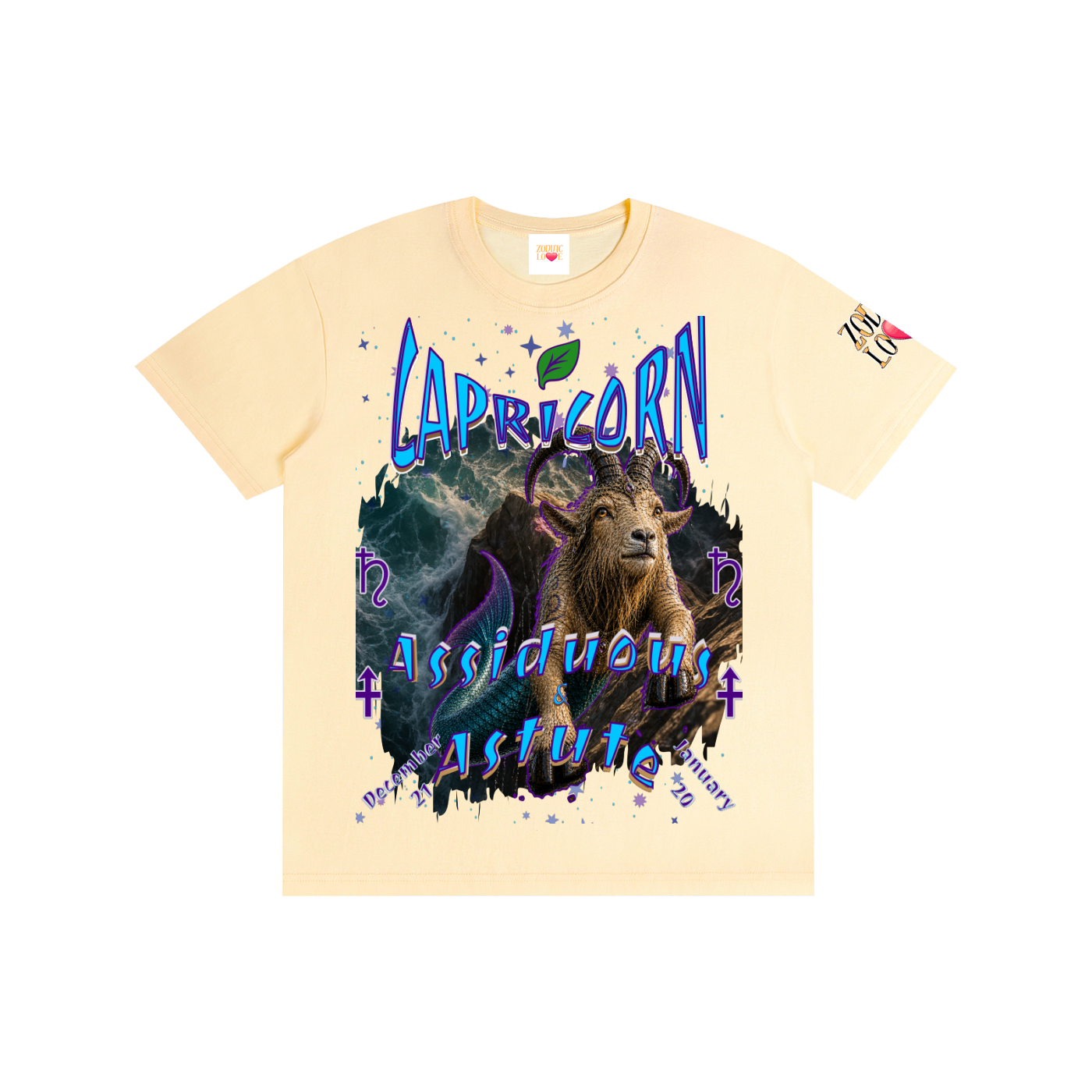 cAPRICORN  Block Unisex T-Shirt