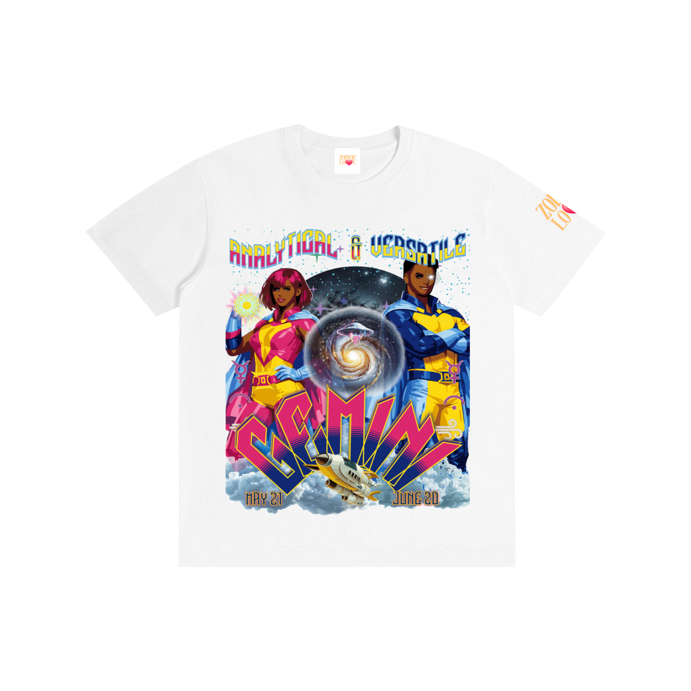 Gemini Bold Block Unisex T-Shirt