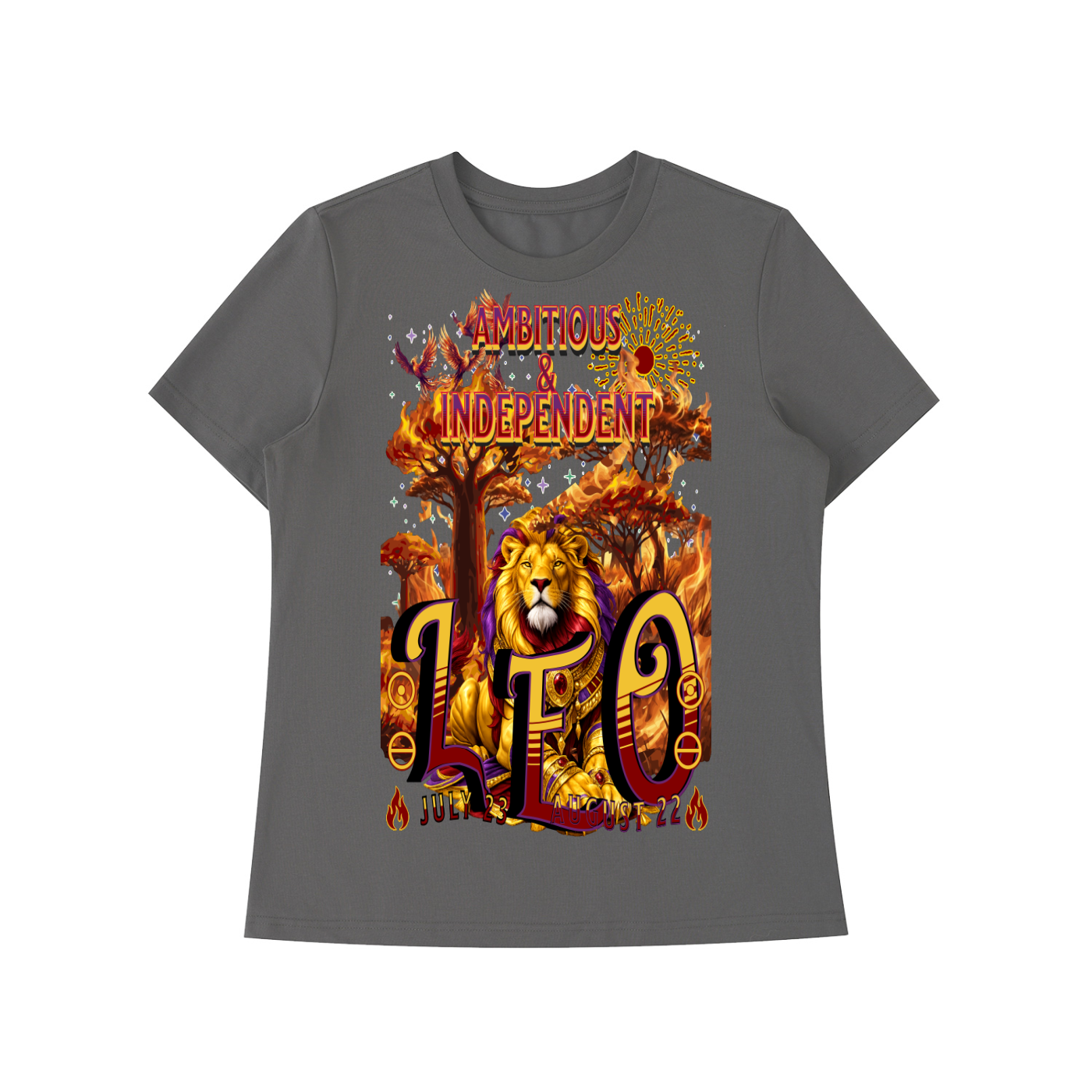Leo Savannah Essential Standard Shoulder T-Shirt