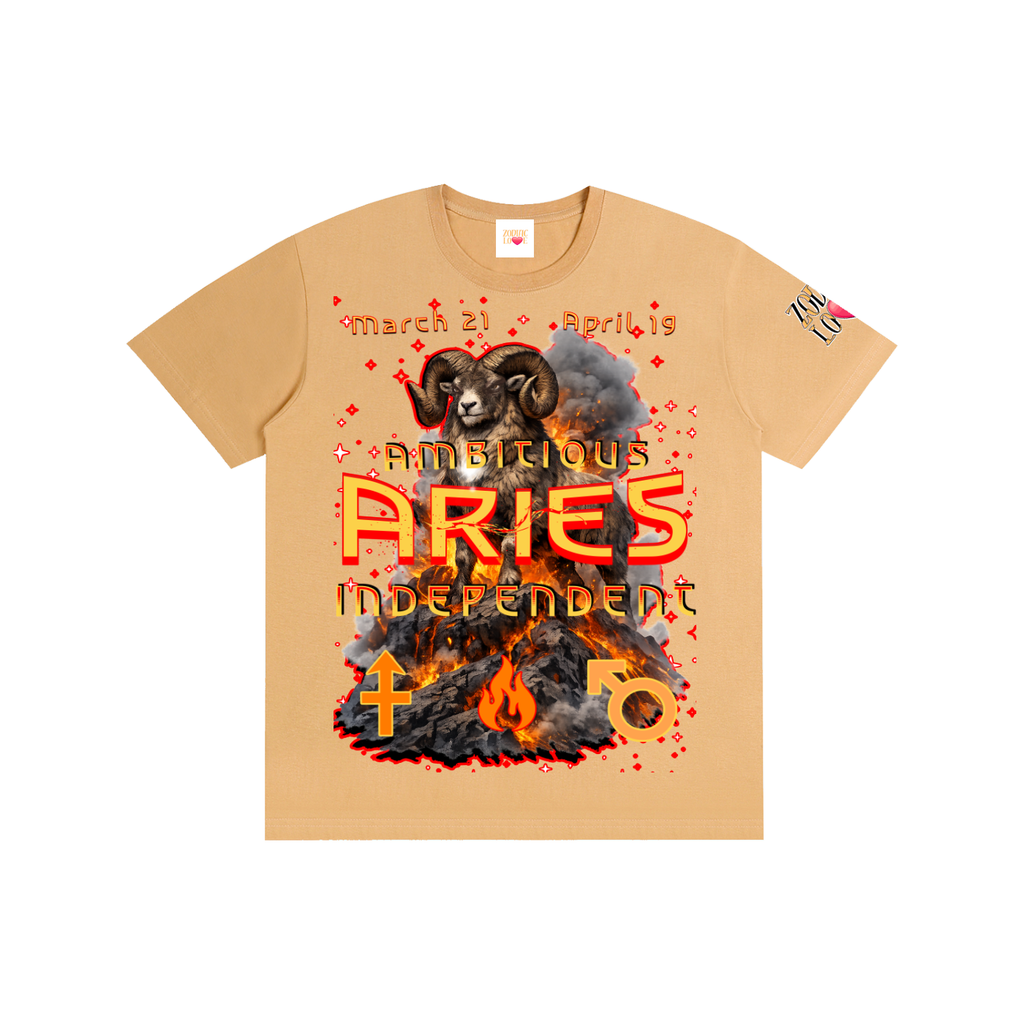 (Aries) Block Unisex T-Shirt