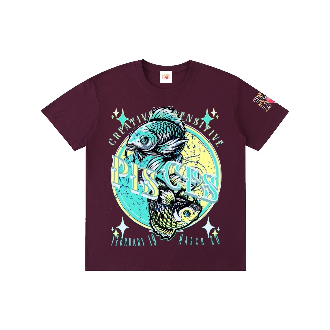 PISCES BLOCK Unisex T-Shirt