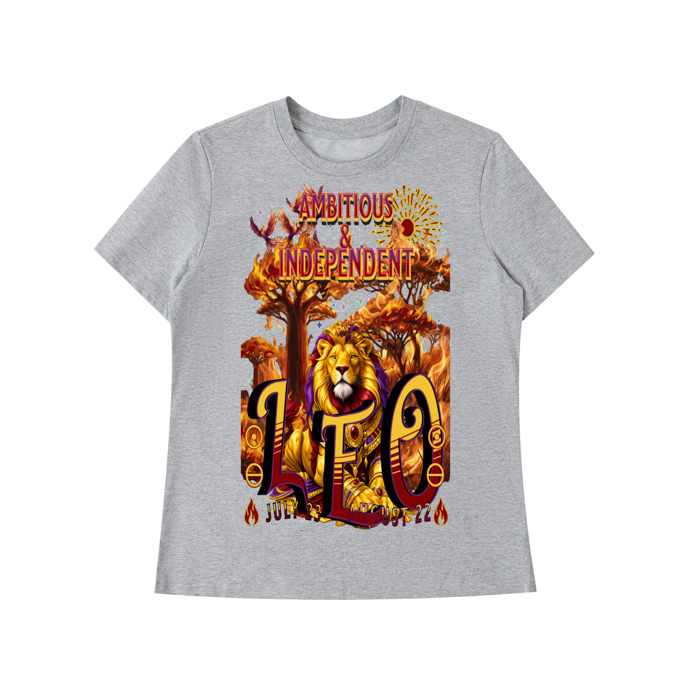 Leo Savannah Essential Standard Shoulder T-Shirt