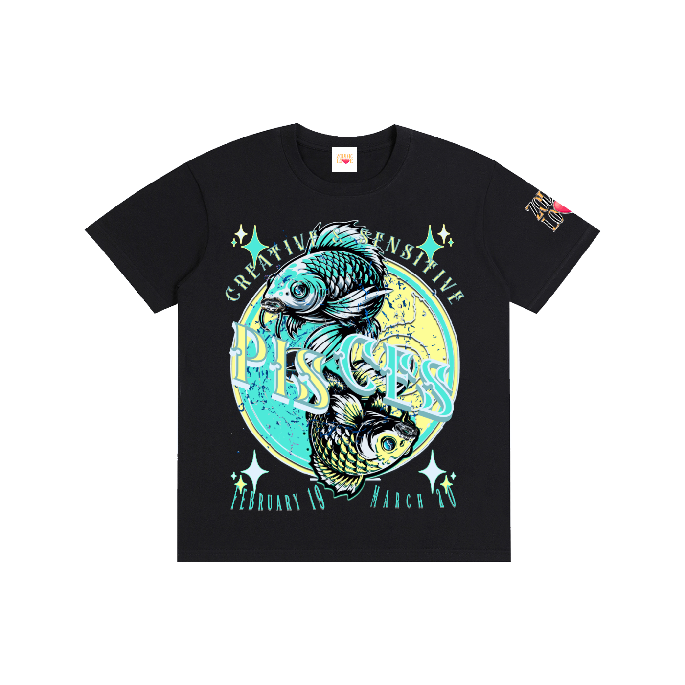 PISCES BLOCK Unisex T-Shirt