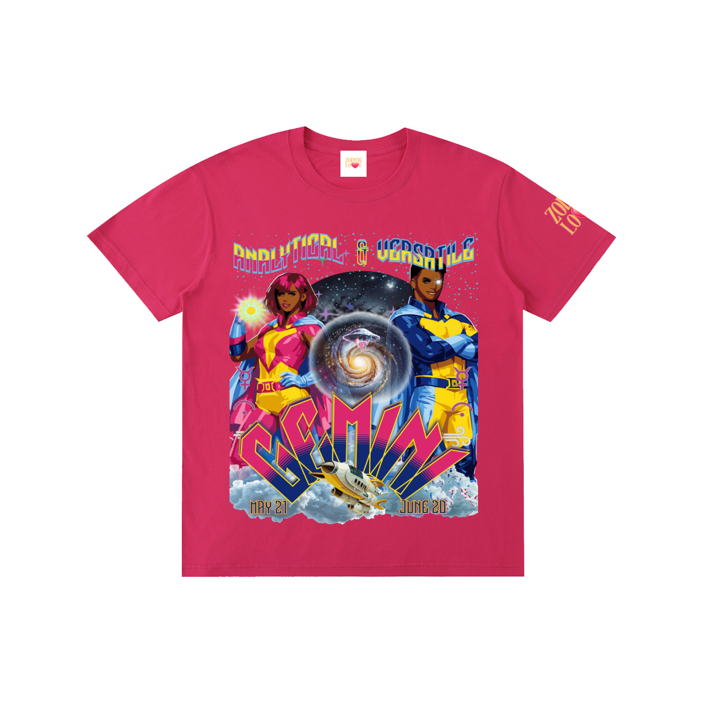Gemini Bold Block Unisex T-Shirt