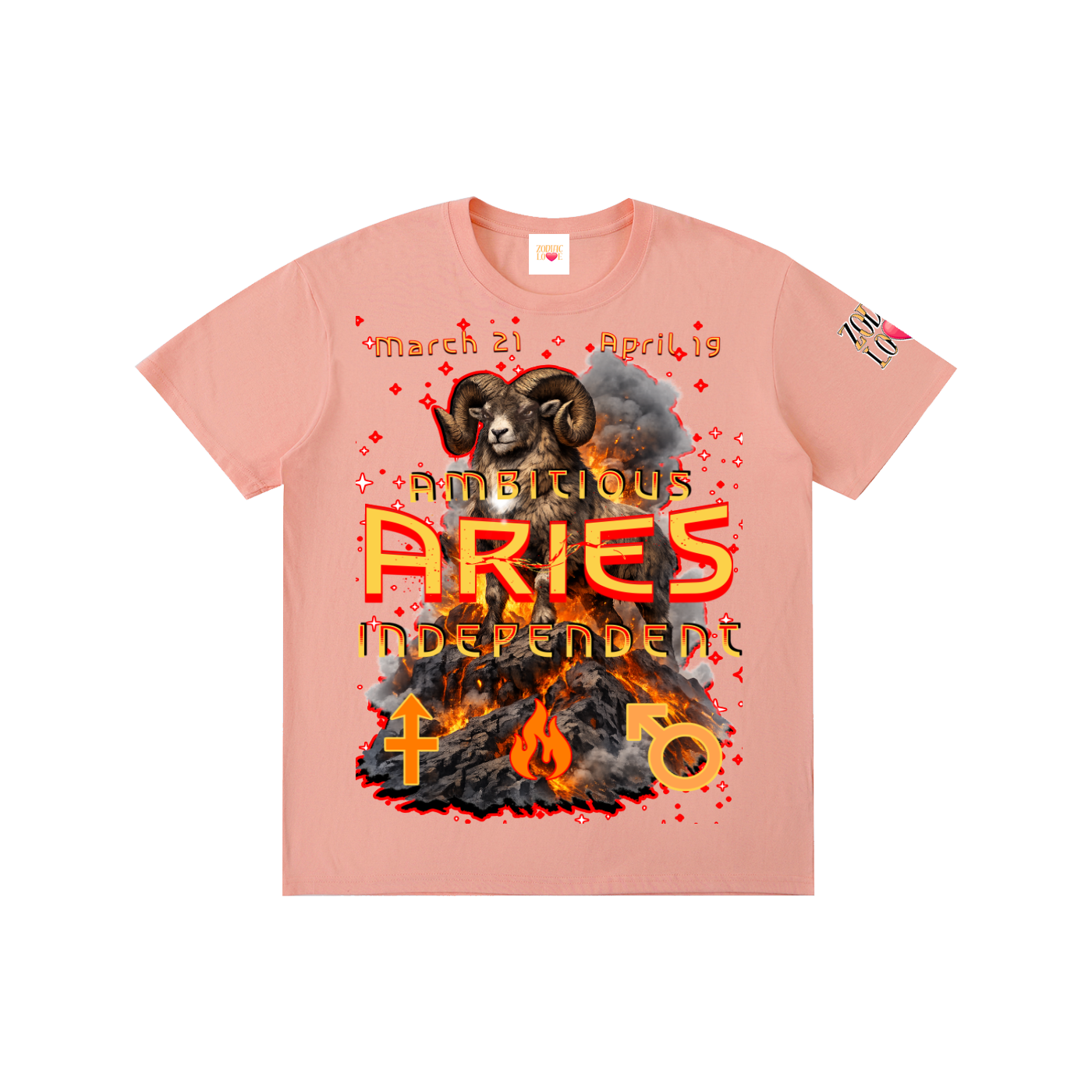 (Aries) Block Unisex T-Shirt