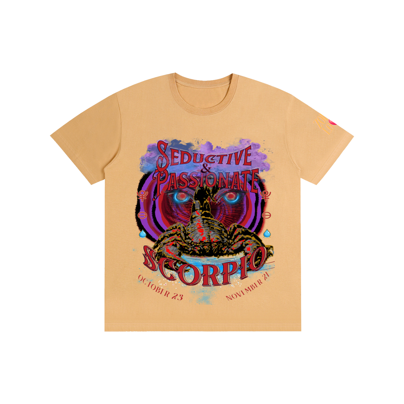 Scorpio Red X Void Pure Cotton Unisex T-Shirt