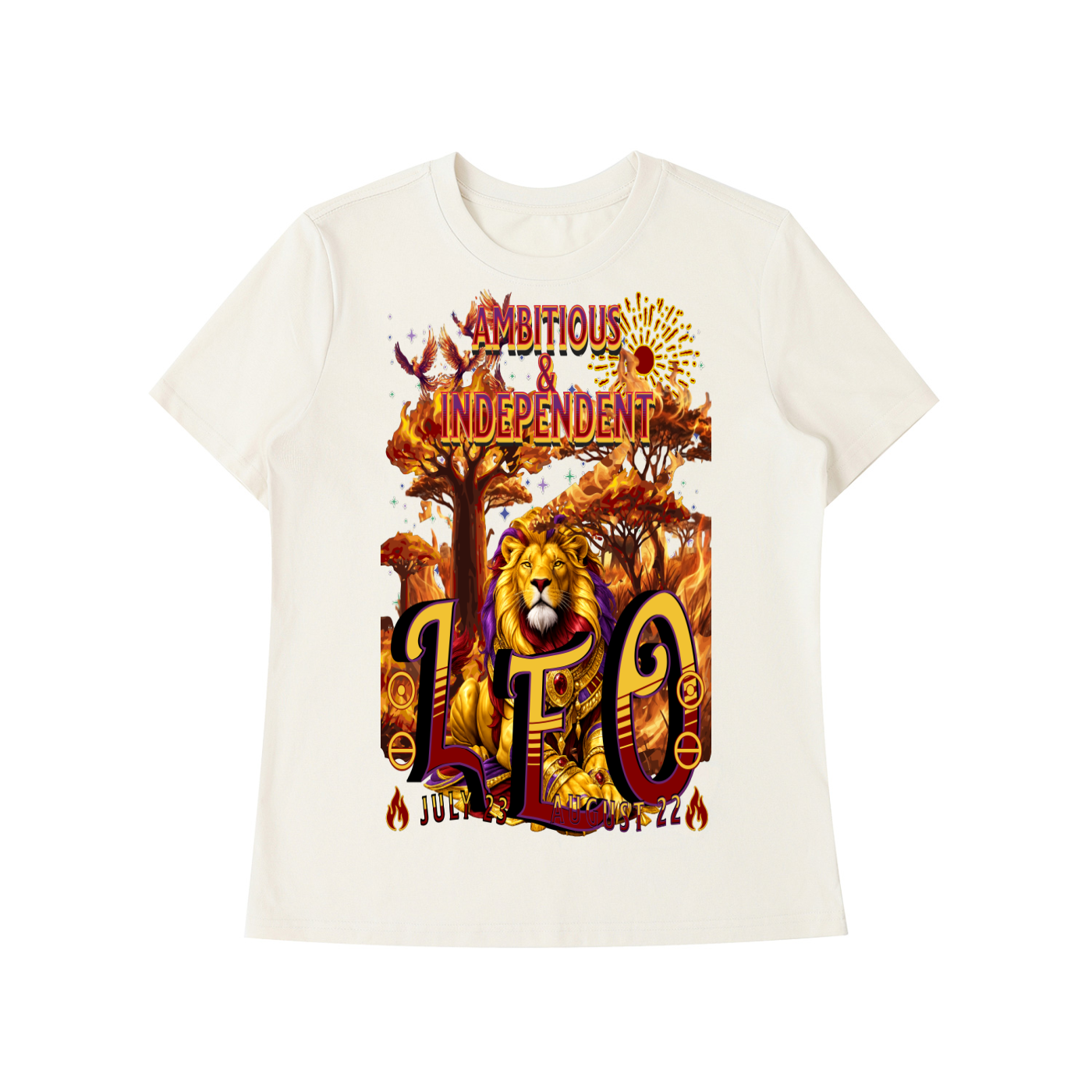 Leo Savannah Essential Standard Shoulder T-Shirt
