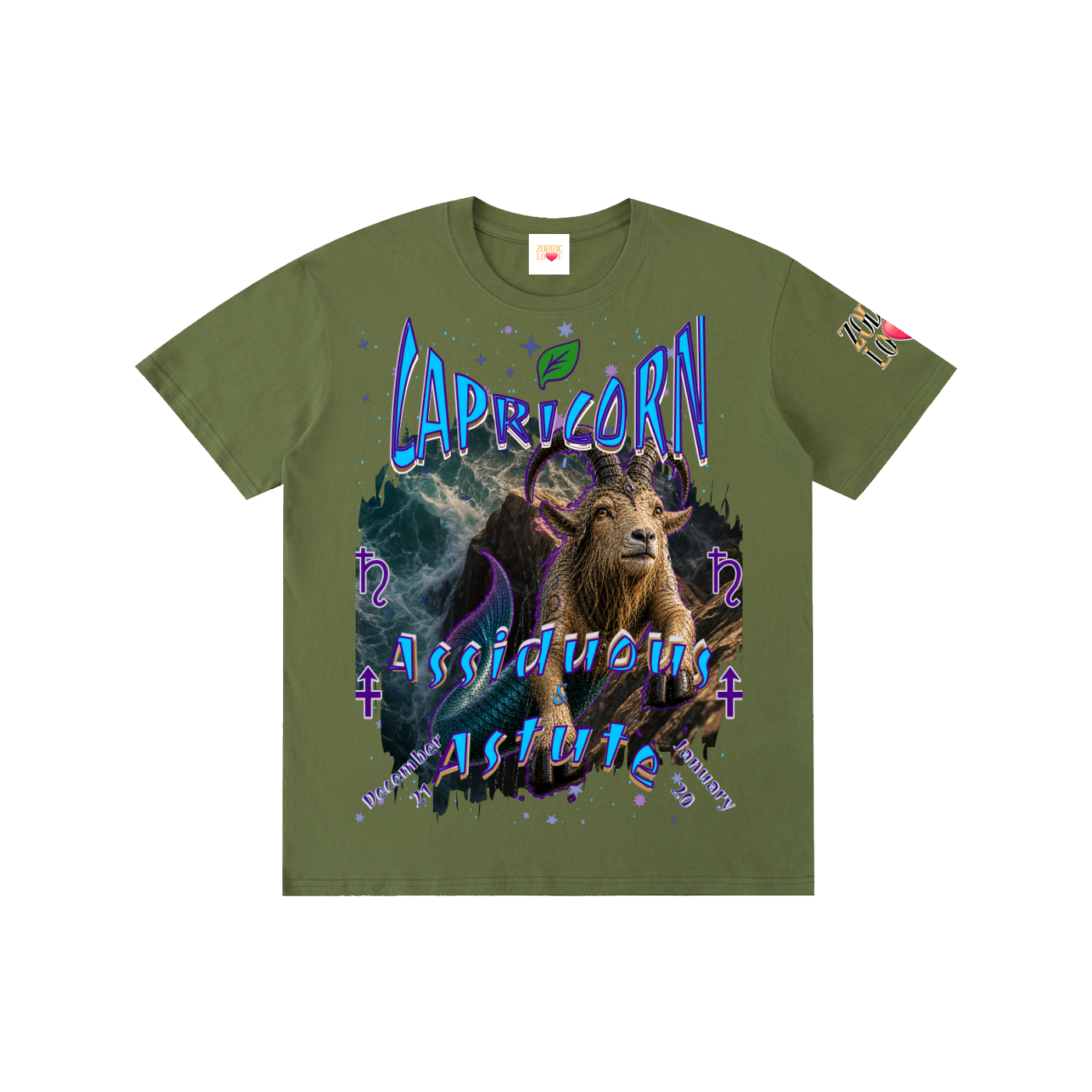 cAPRICORN  Block Unisex T-Shirt