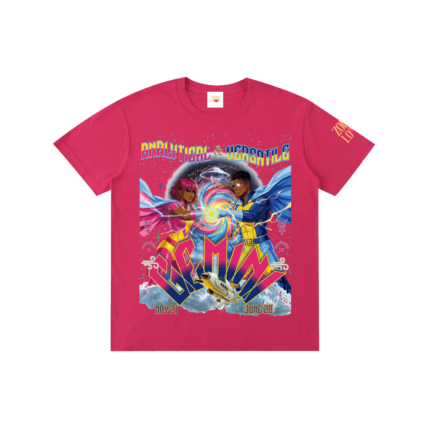 Gemini Fusion Block Unisex T-Shirt