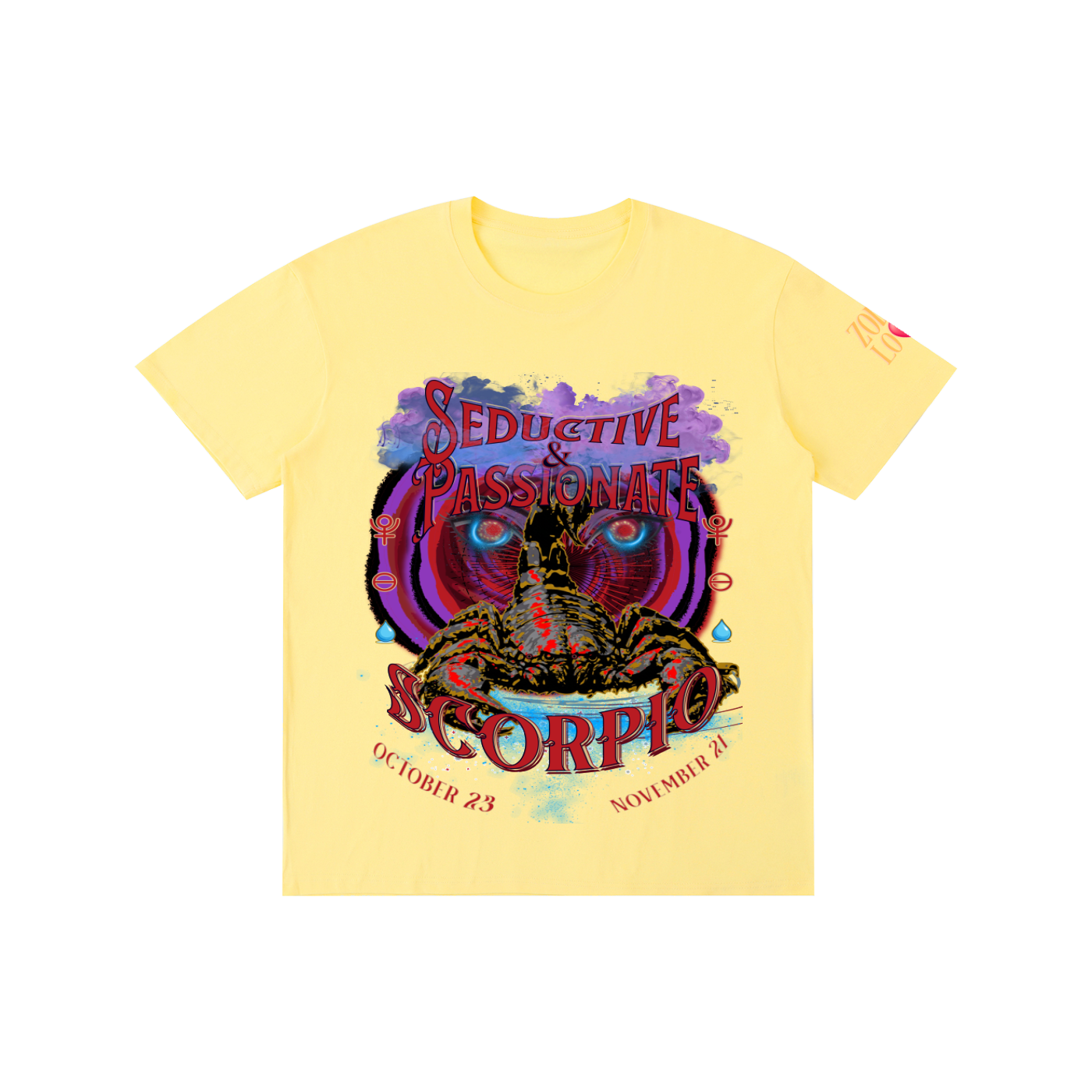Scorpio Red X Void Pure Cotton Unisex T-Shirt