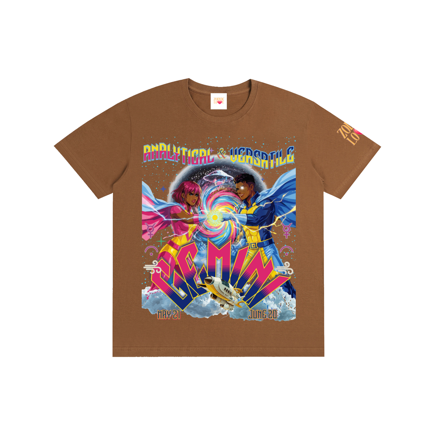 Gemini Fusion Block Unisex T-Shirt