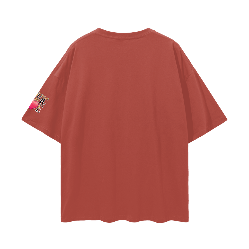 Cancer Streetwear Loose Drop Shoulder T-Shirt