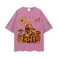 Leo Savannah Loose Drop Shoulder T-Shirt