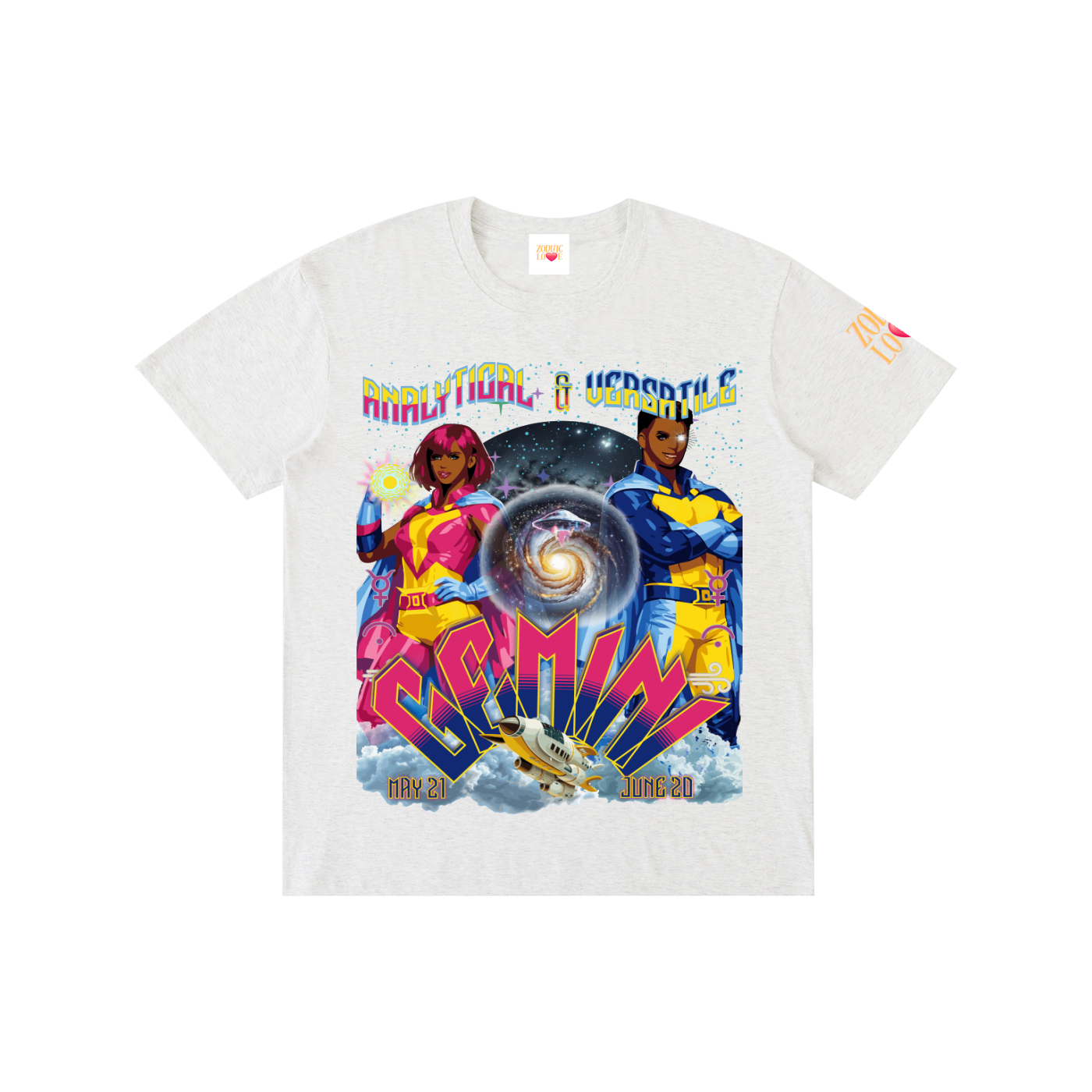 Gemini Bold Block Unisex T-Shirt