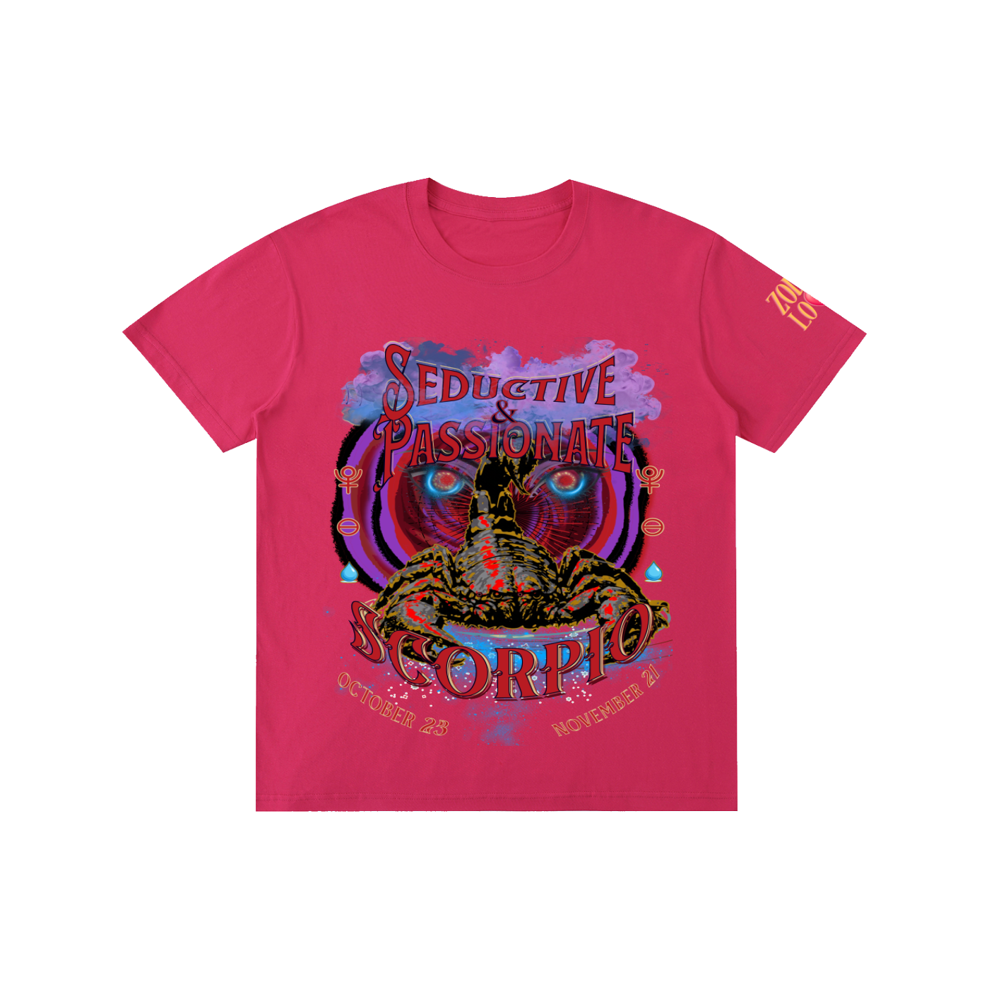 Scorpio Red X Void Pure Cotton Unisex T-Shirt