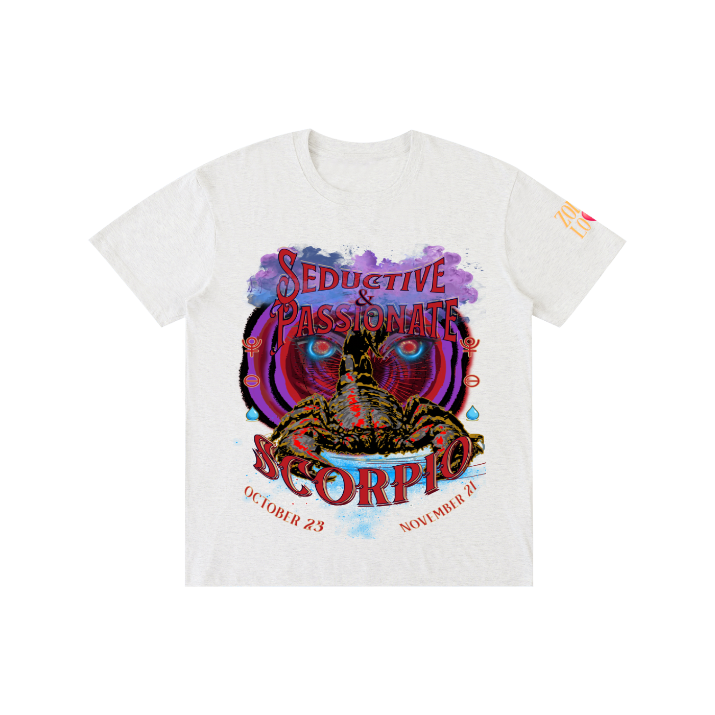 Scorpio Red X Void Pure Cotton Unisex T-Shirt