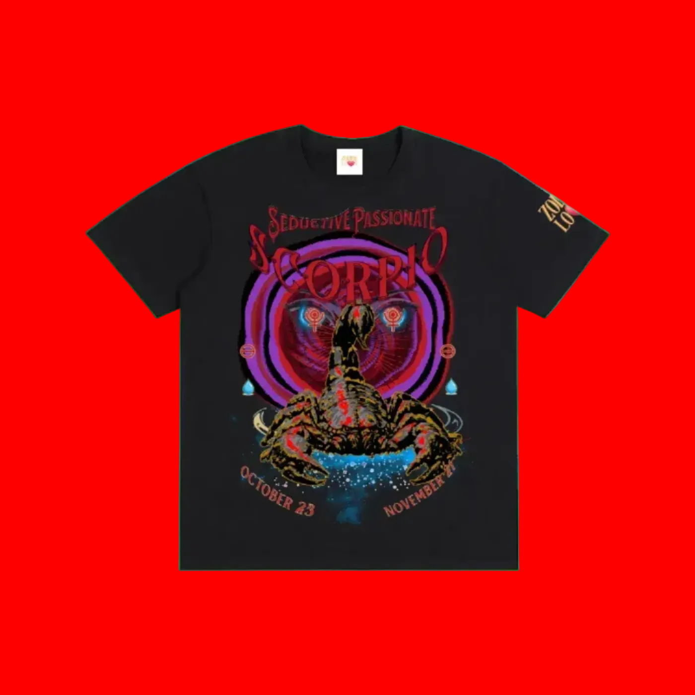 Scorpio Red Void Block Unisex T-Shirt