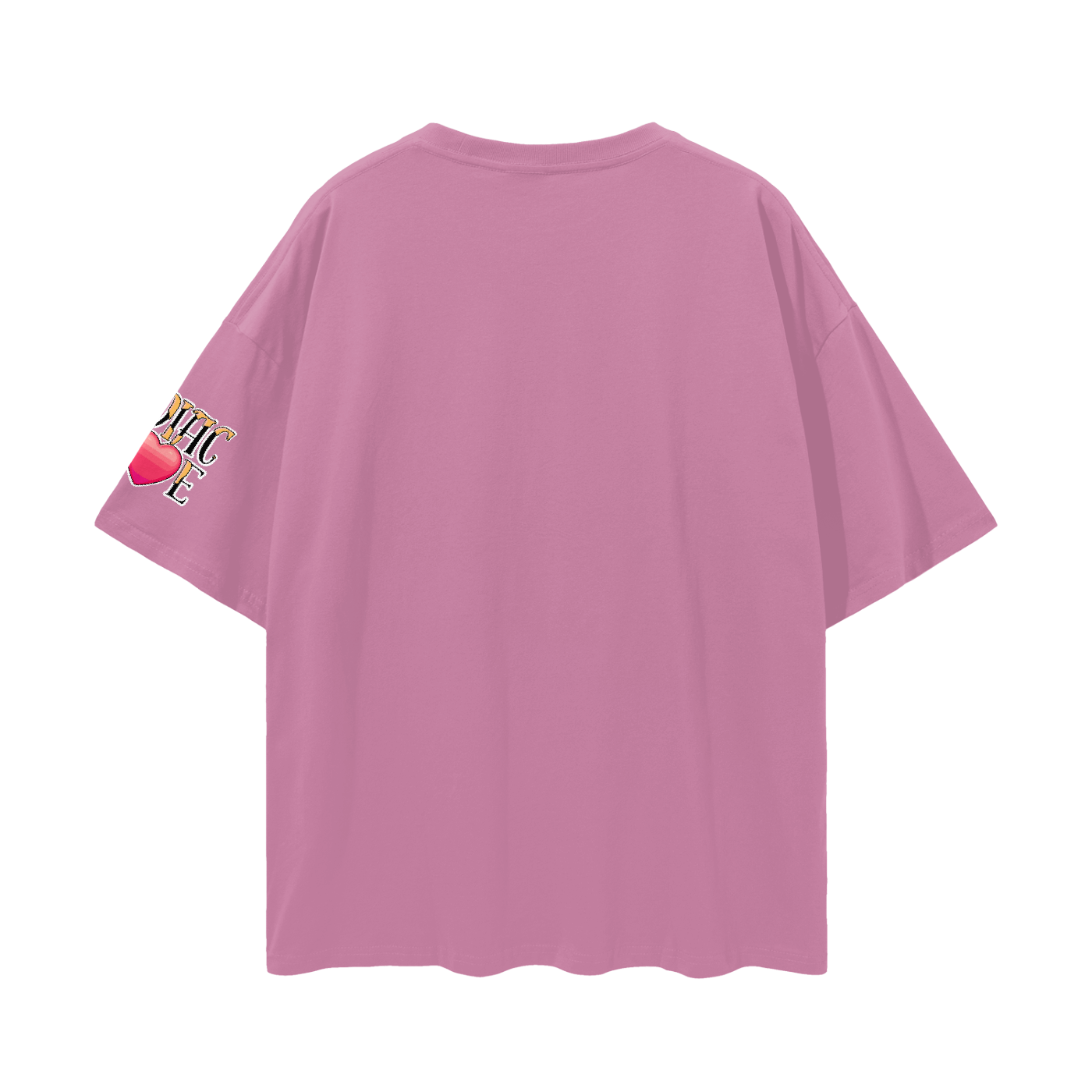 (Leo) Solid Streetwear Loose Drop Shoulder T-Shirt