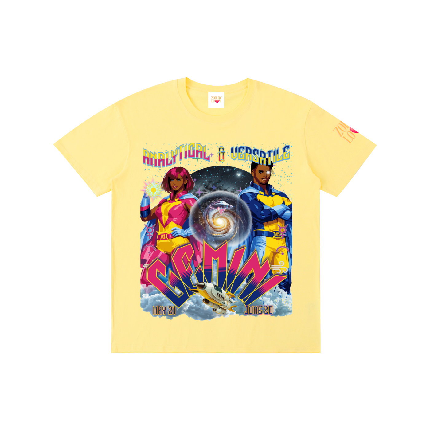 Gemini Bold Block Unisex T-Shirt