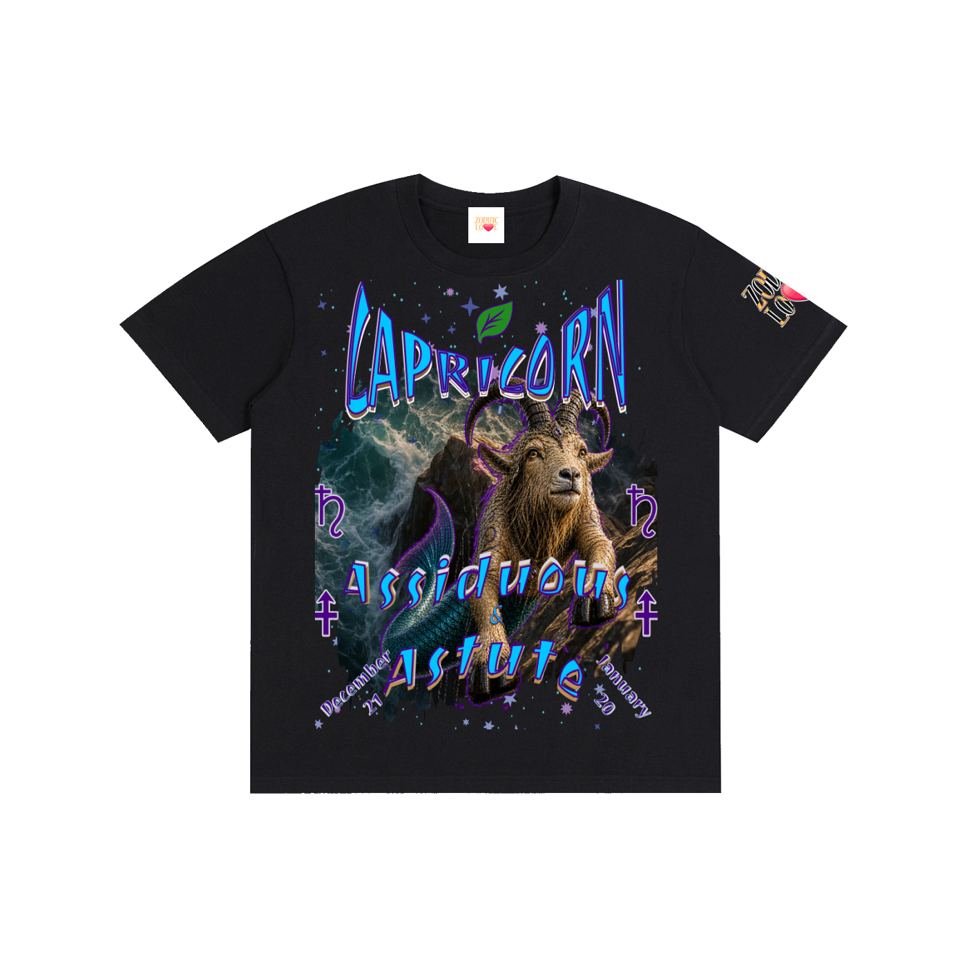 cAPRICORN  Block Unisex T-Shirt