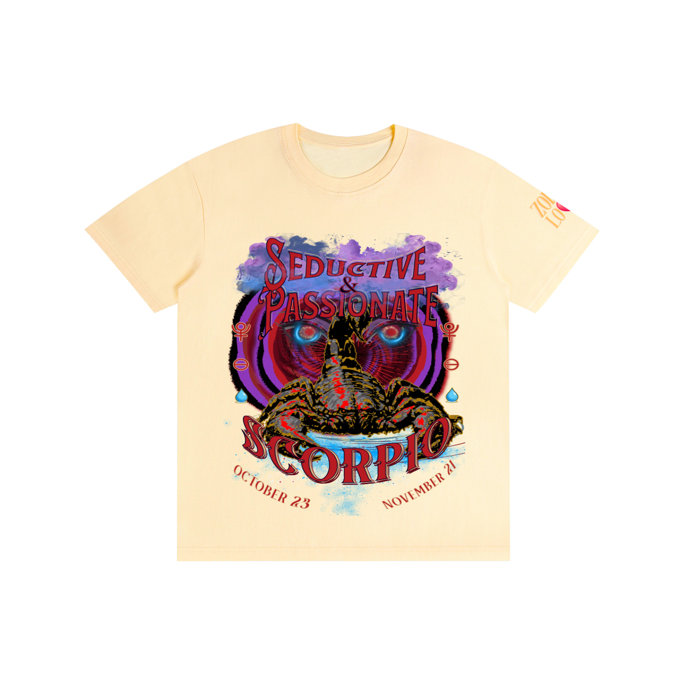 Scorpio Red X Void Pure Cotton Unisex T-Shirt
