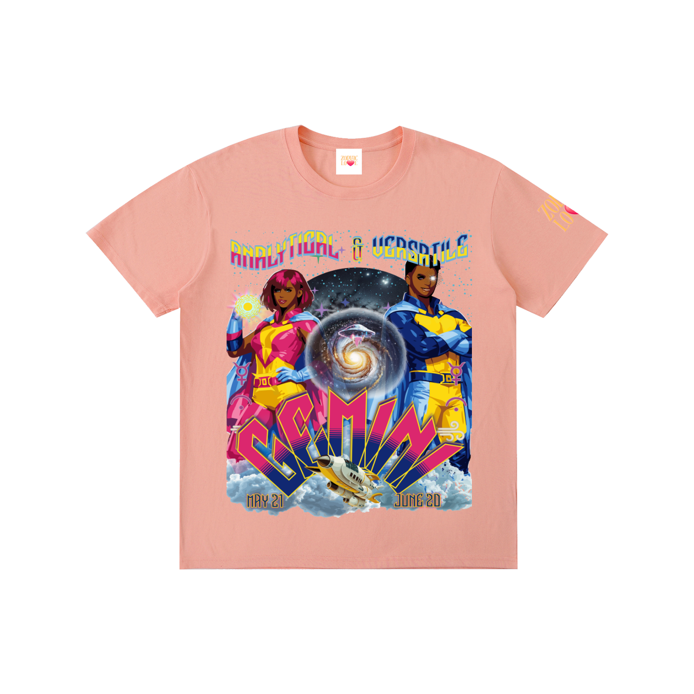Gemini Bold Block Unisex T-Shirt