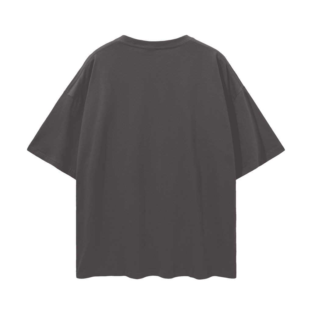 Scorpio Red Void Streetwear Loose Drop Shoulder T-Shirt