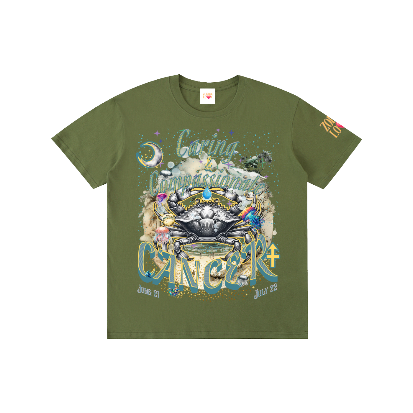(Cancer) Block Unisex T-Shirt
