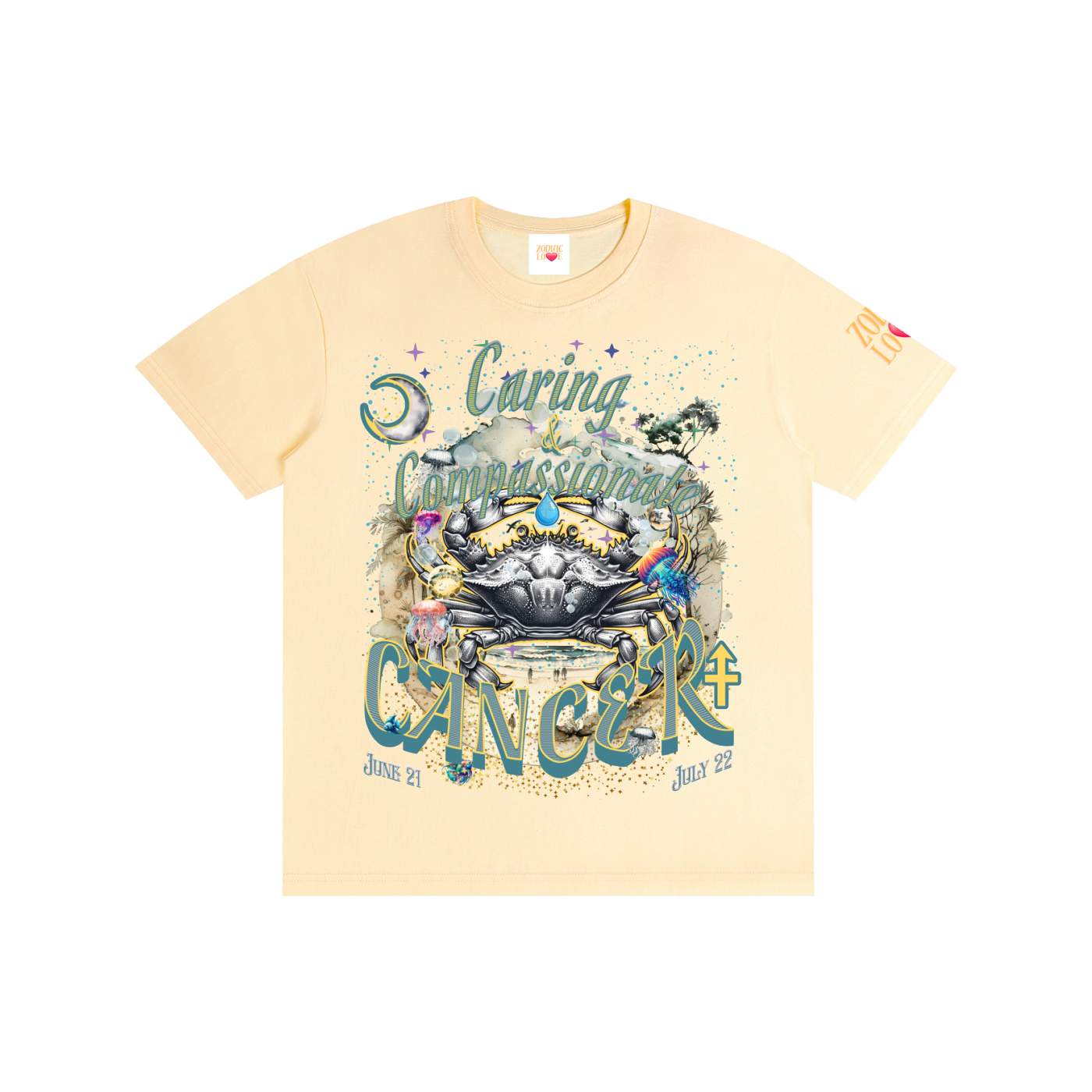 (Cancer) Block Unisex T-Shirt