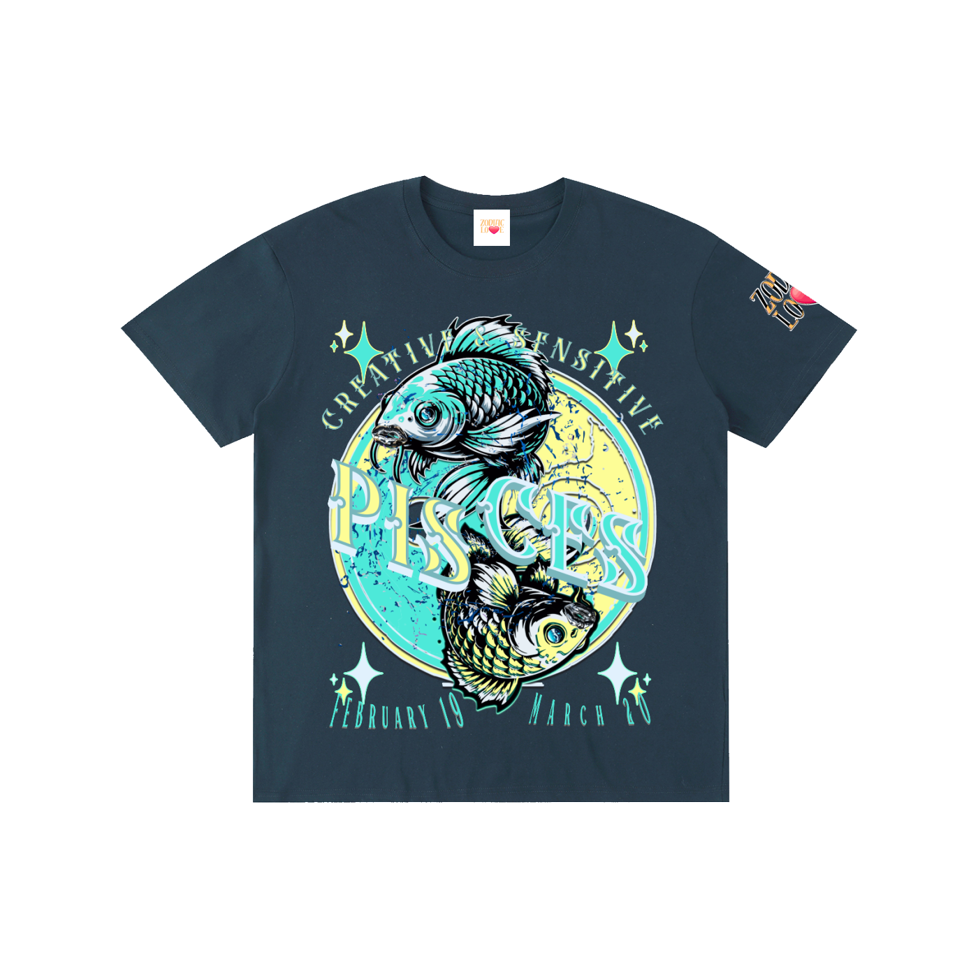 PISCES BLOCK Unisex T-Shirt