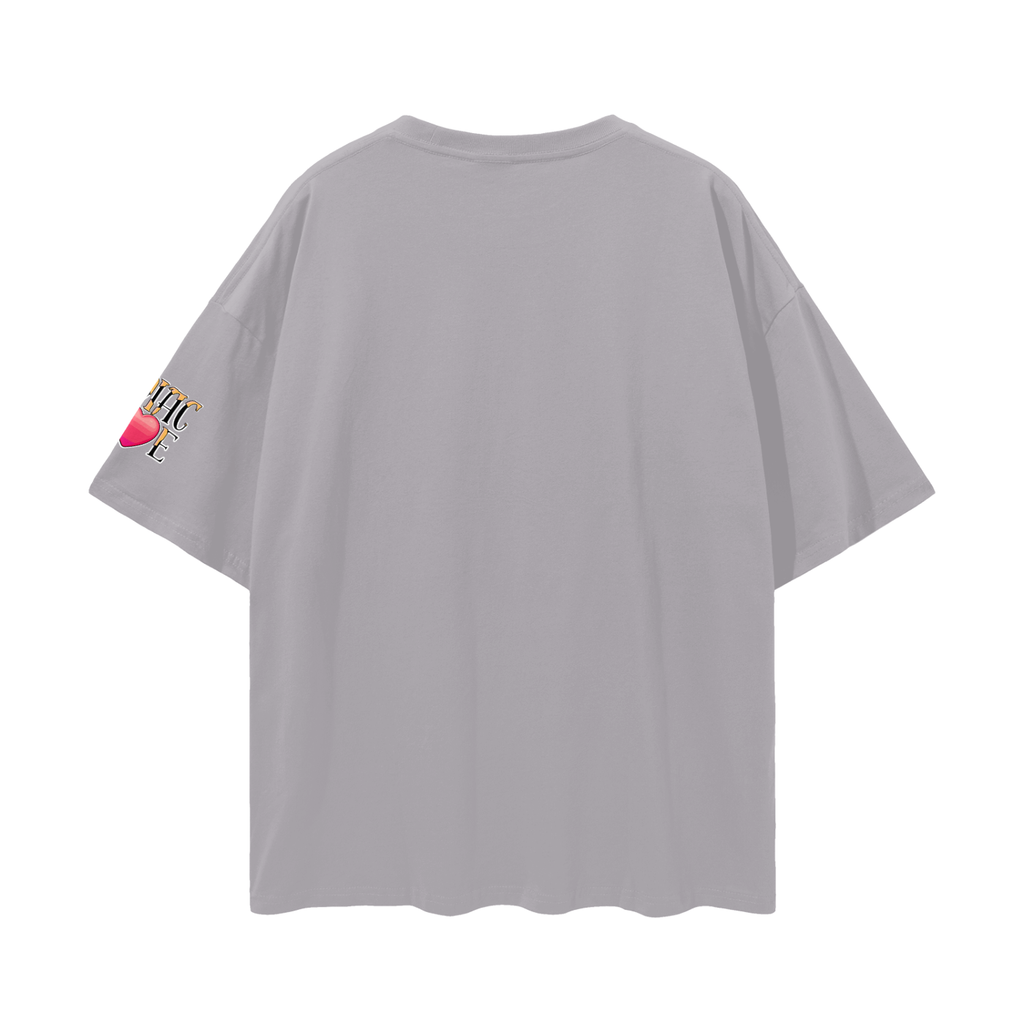 Leo Savannah Loose Drop Shoulder T-Shirt