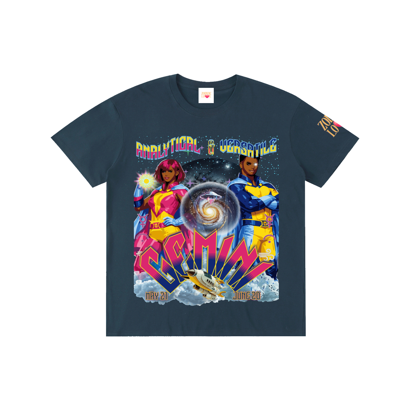 Gemini Bold Block Unisex T-Shirt