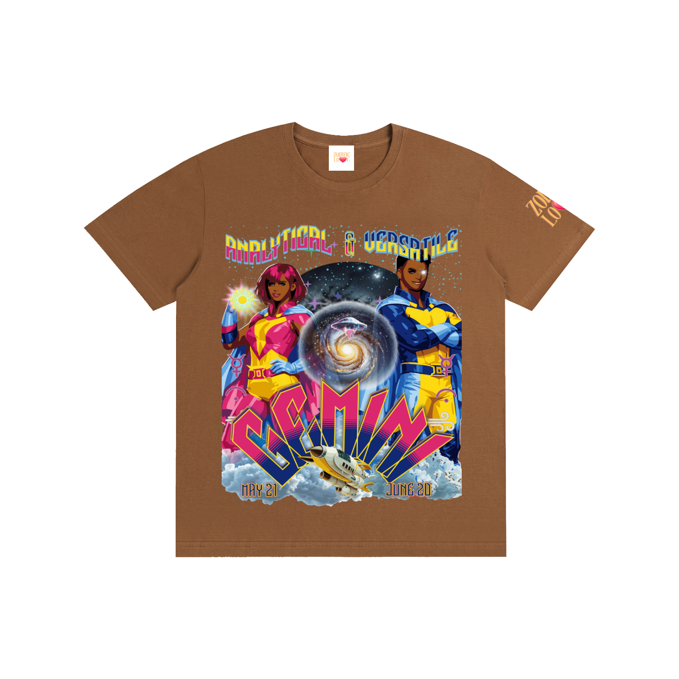 Gemini Bold Block Unisex T-Shirt