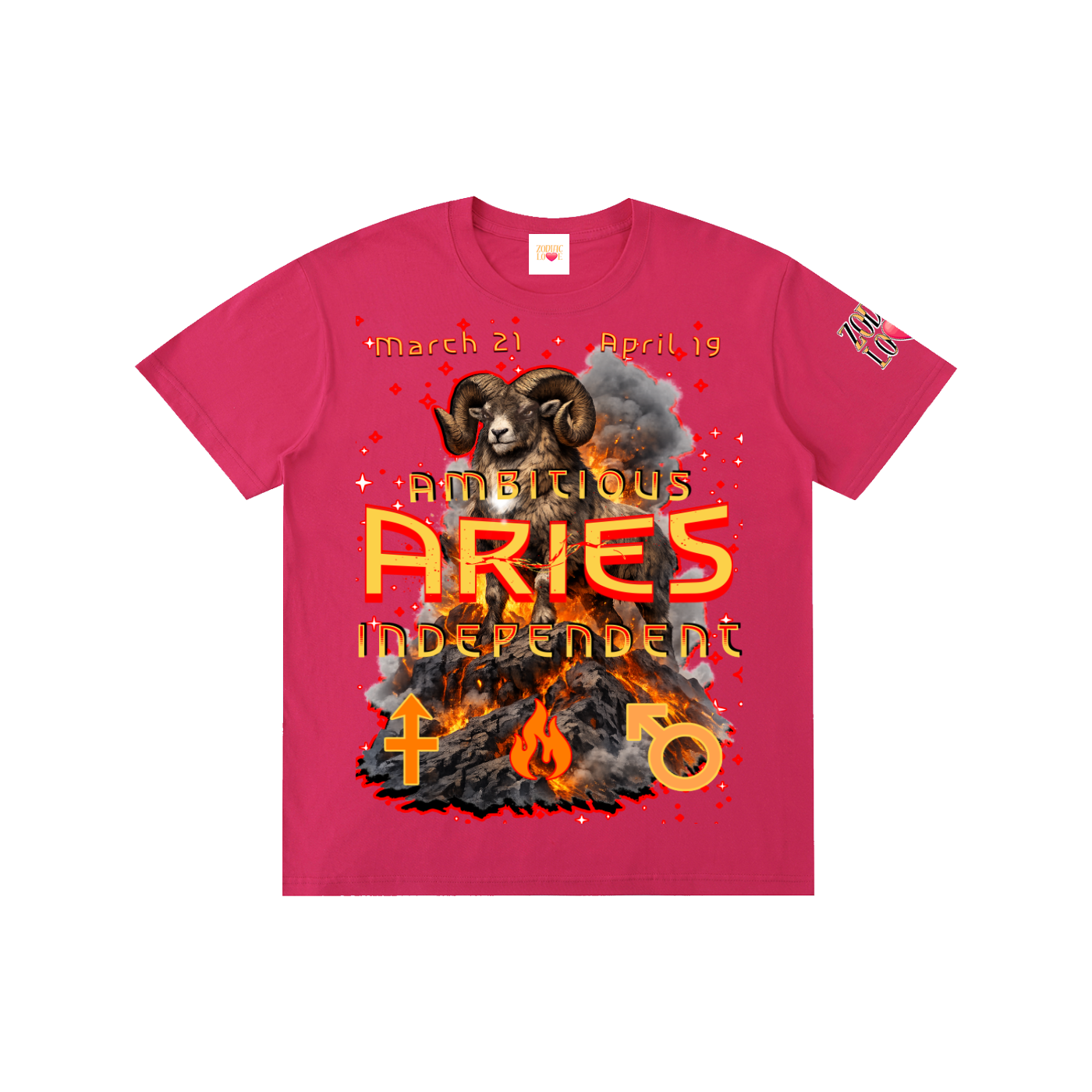 (Aries) Block Unisex T-Shirt